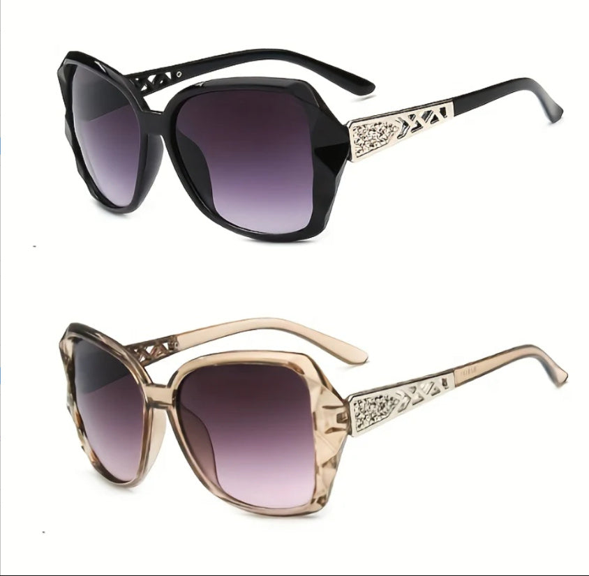 Women's Big Frame Sunglasses - Women Retro Sunglasses