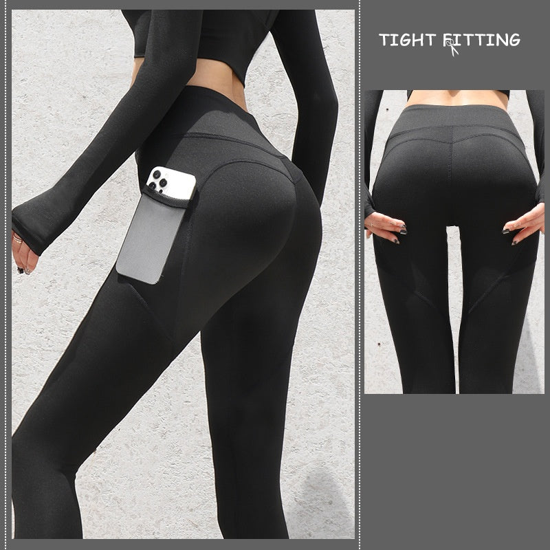 High-Waist Push-Up Seamless Gym Leggings with Pockets – Comfort Meets Performance Gym Sport Seamless Leggings With Pockets Push Up High Waist Pants Women Fitness Running Yoga Pants Gym Sport Seamless Leggings - JumoShop