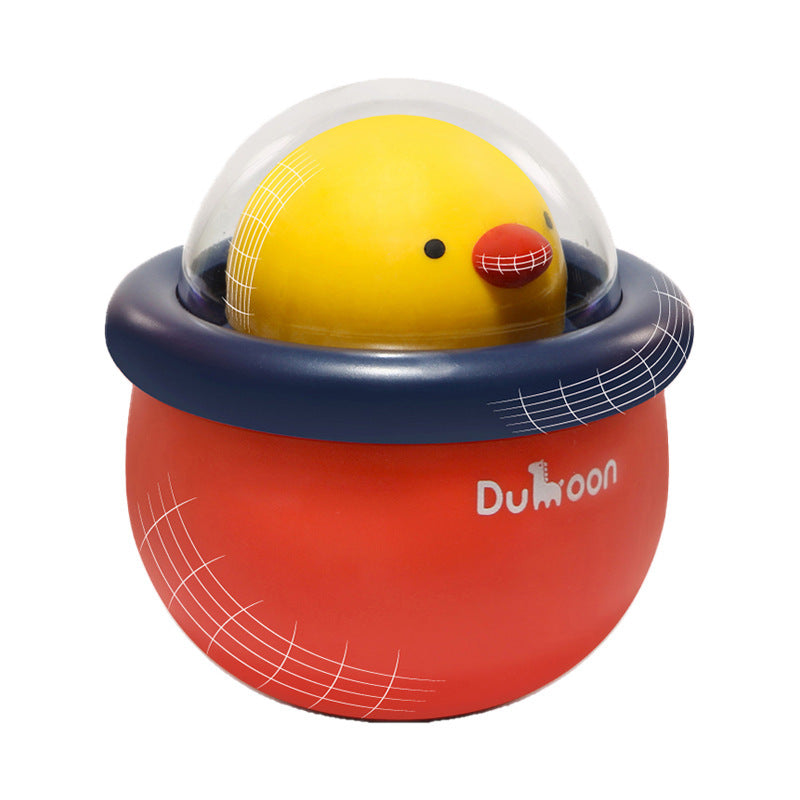 Cute Chicken Tumbler Music Bells Toy - Infants Educational Early Education Baby Rattle Toys