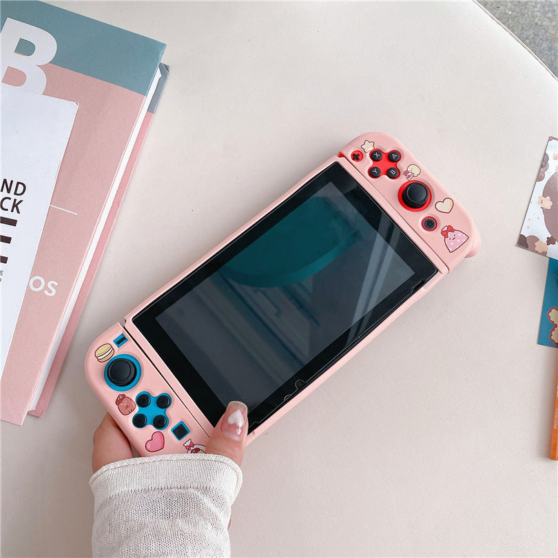 Cartoon Corner Creature Nintendo Shell Split Game Console Protective Soft Cover