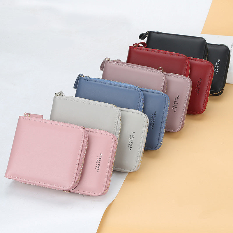 Large Capacity Crossbody Shoulder Bags For Women  - Fashion Zipper Mobile Phone Bag
