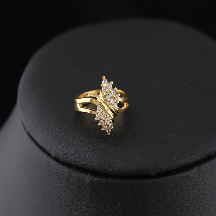 Girls Fashion Korean Zircon Ring