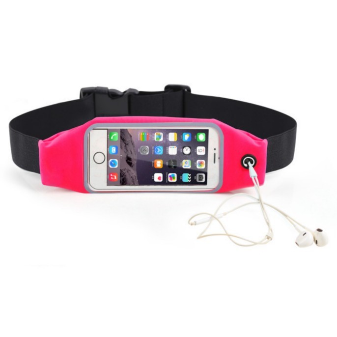 Touch Screen Clear Phone Waist Bag For Running Sports