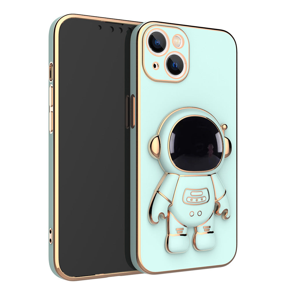 Mobile Phone Case - Electroplating Bracket Protective Cover