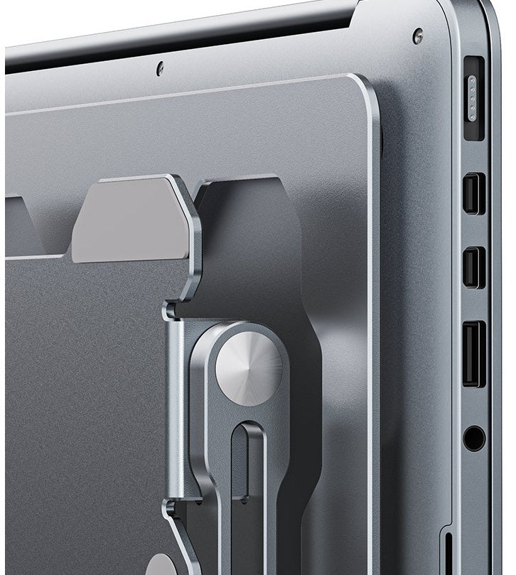 Adjustable Laptop Stand - Portable Computer Stand, Aluminum Alloy Laptop Riser Compatible Laptop Stand Holder