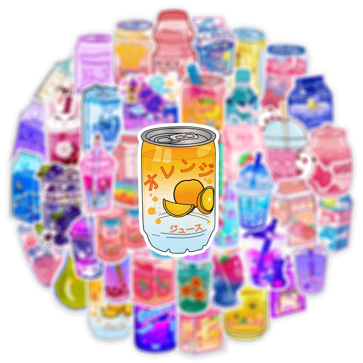 Cute Instagram Style Drink Graffiti Stickers