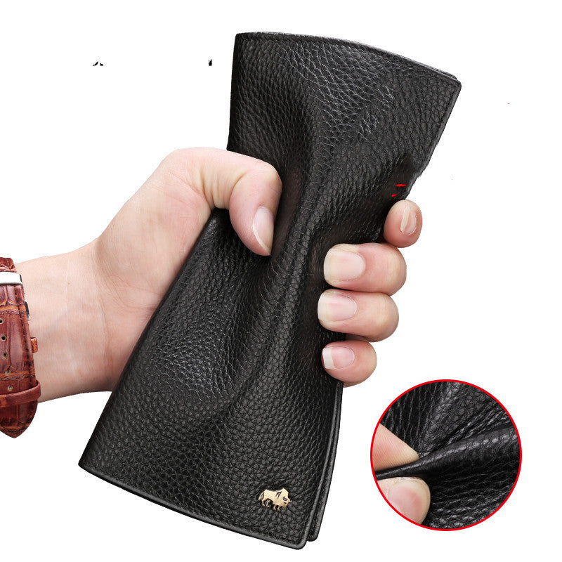 American Bison Wallet -  Mens Long Leather