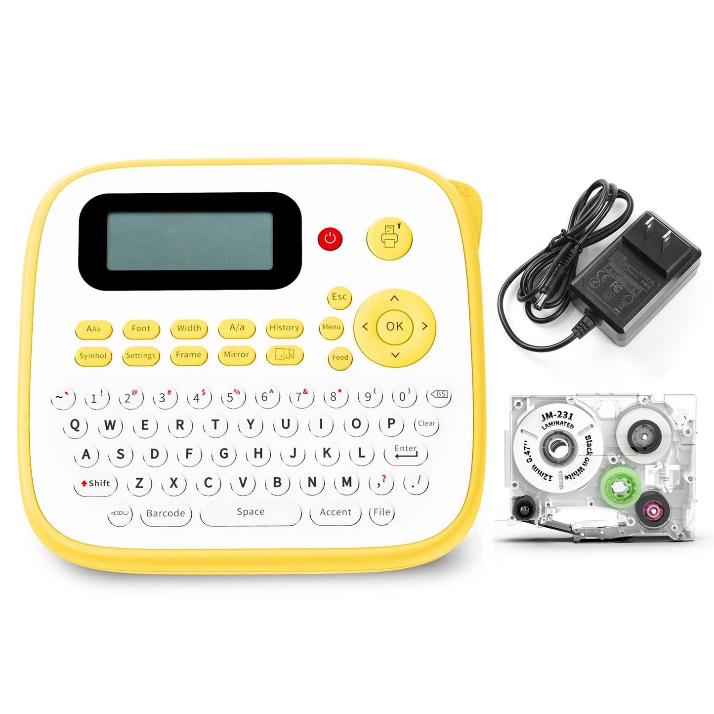 Mini Portable Label Printer - Ink-free Bluetooth