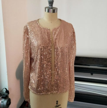 Women's Classy Sequined Jacket