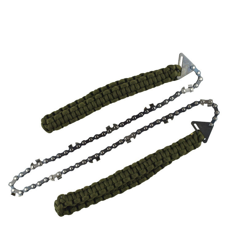 24 Inch Portable Hand Chain Saw - outdoor survival hand saw garden garden hand saw outdoor wire saw