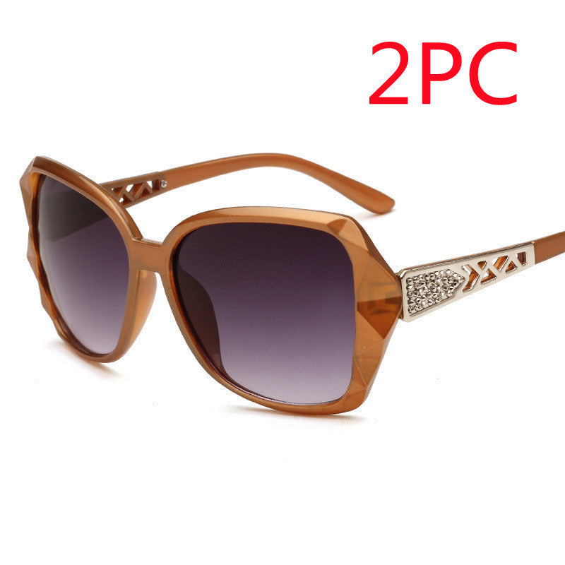 Women's Big Frame Sunglasses - Women Retro Sunglasses