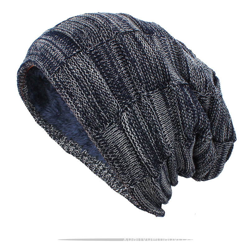 Casual Cotton Hats - Women Men Winter Warm Hat For Unisex Outdoor New Wool Knitted Beanies Skullies
