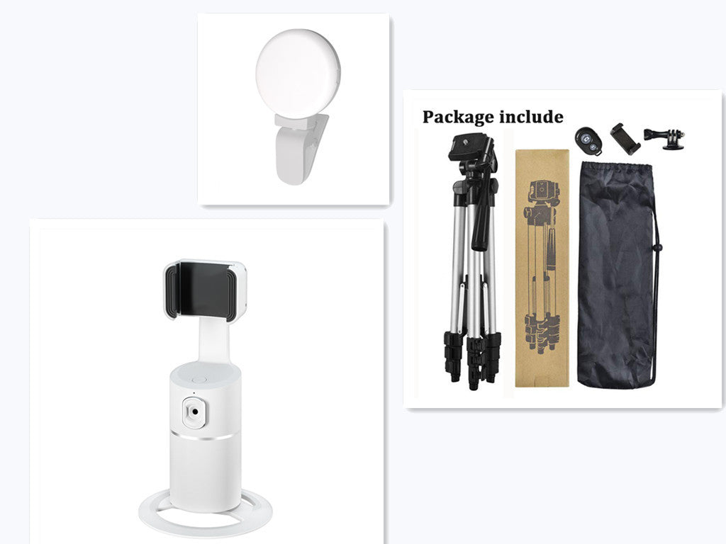 Smart Face Recognition Tracking -  Mobile Phone Stand Anchor Live Broadcast Stand