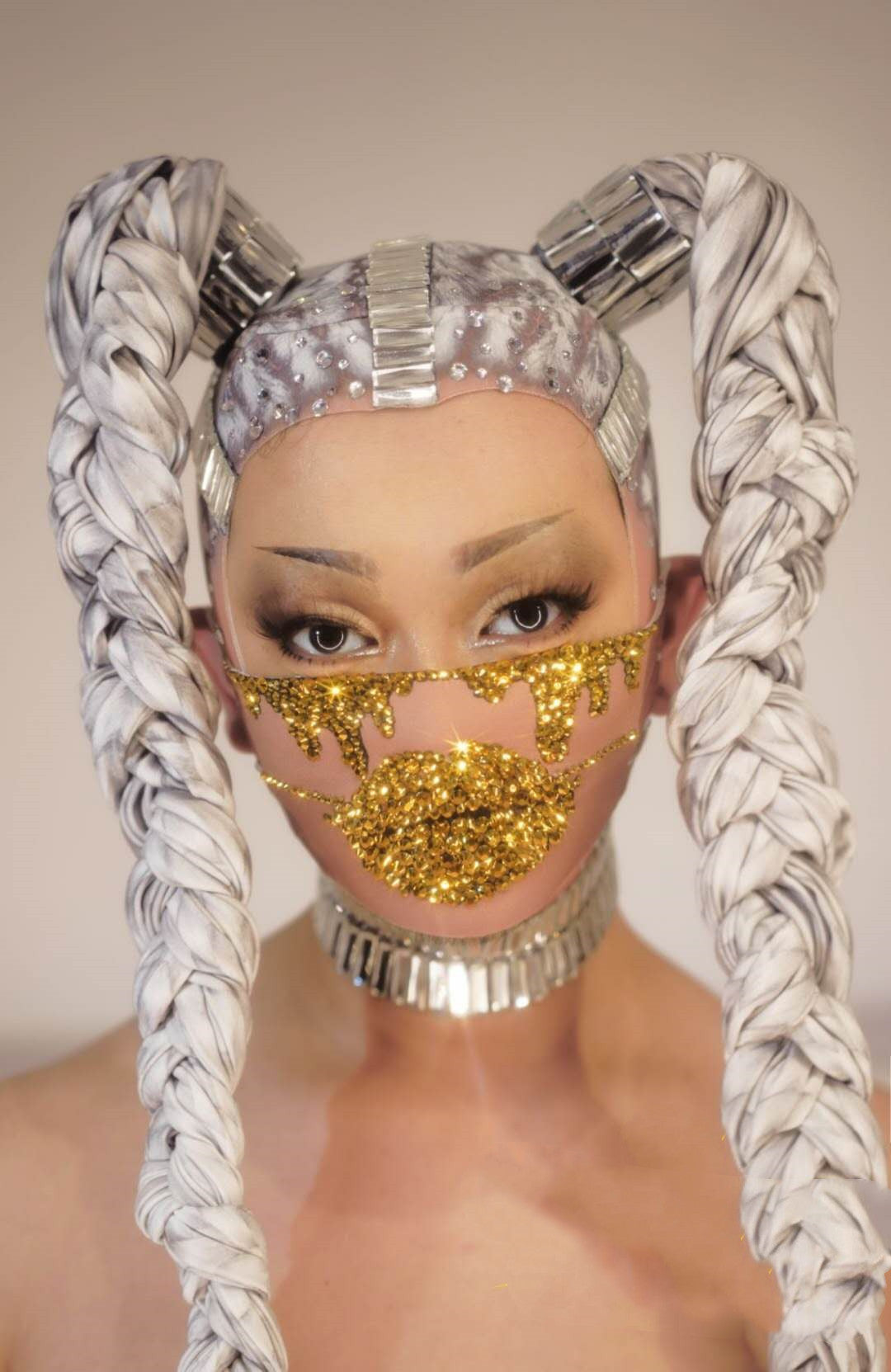 Stylish Diamond Mask - Butterfly Performance