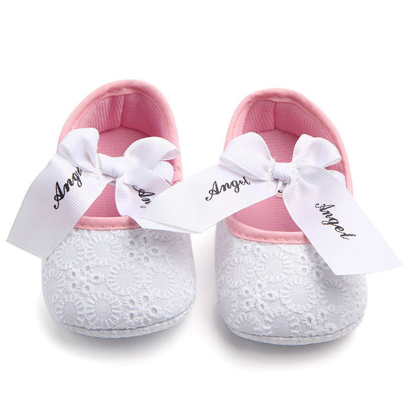 Cute Lace Bow Princess Shoes