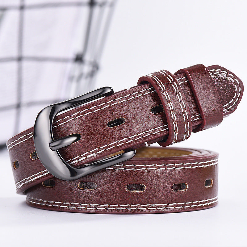 Two-line Men's And Women's Belts