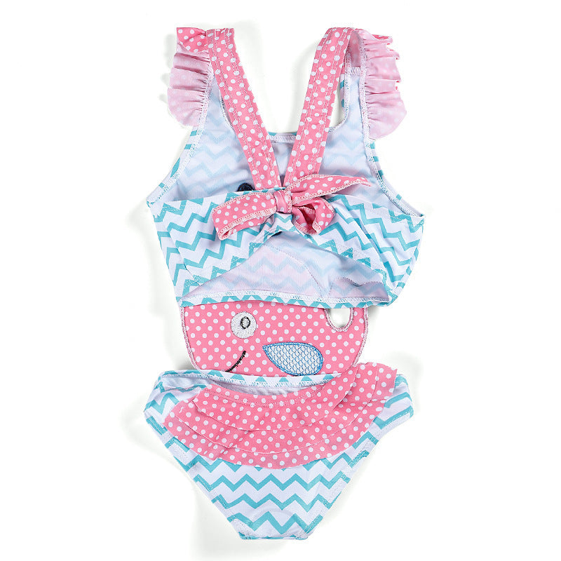 Baby Girls Swimwear - Watermelon Swimsuit