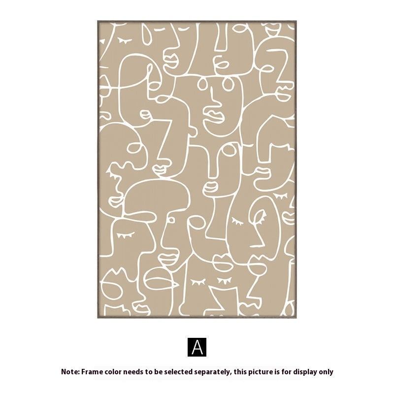 Living Room Sofa Background Wall Decorative Painting Mural - JumoShop