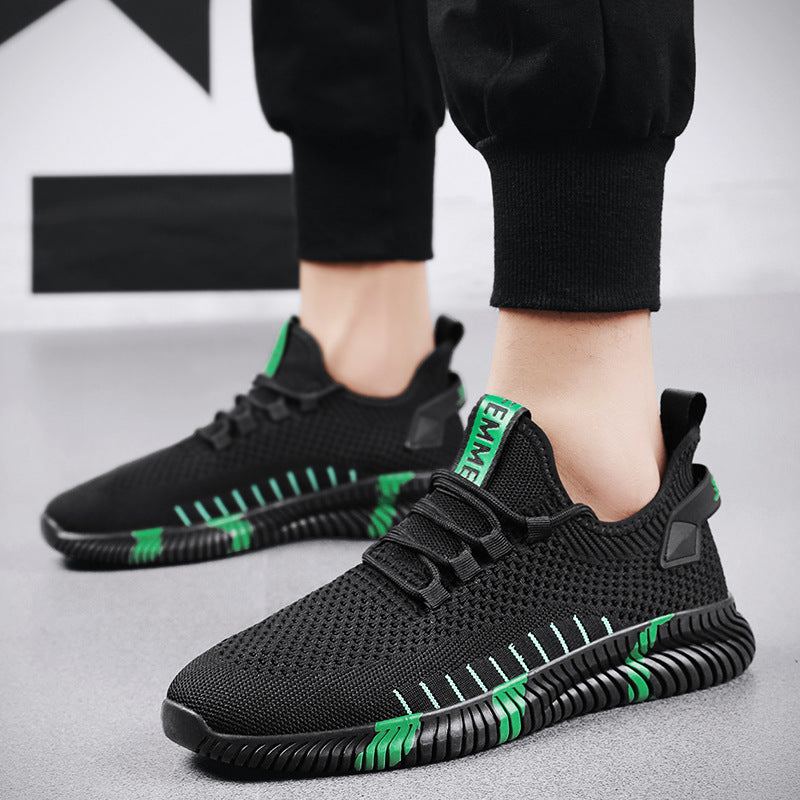 Mesh Sneakers - Men's Breathable Lightweight Running Shoes
