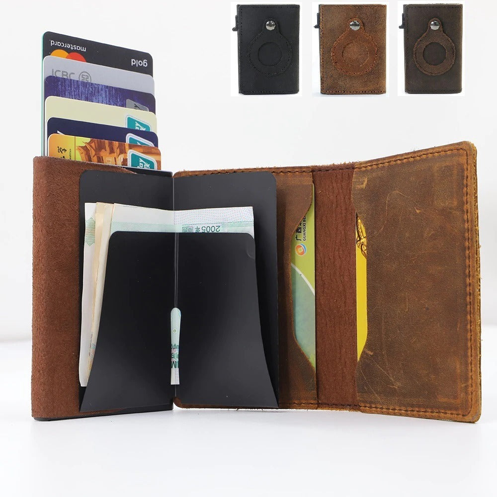 Minimalist Wallets For Men - Premium Genuine Leather