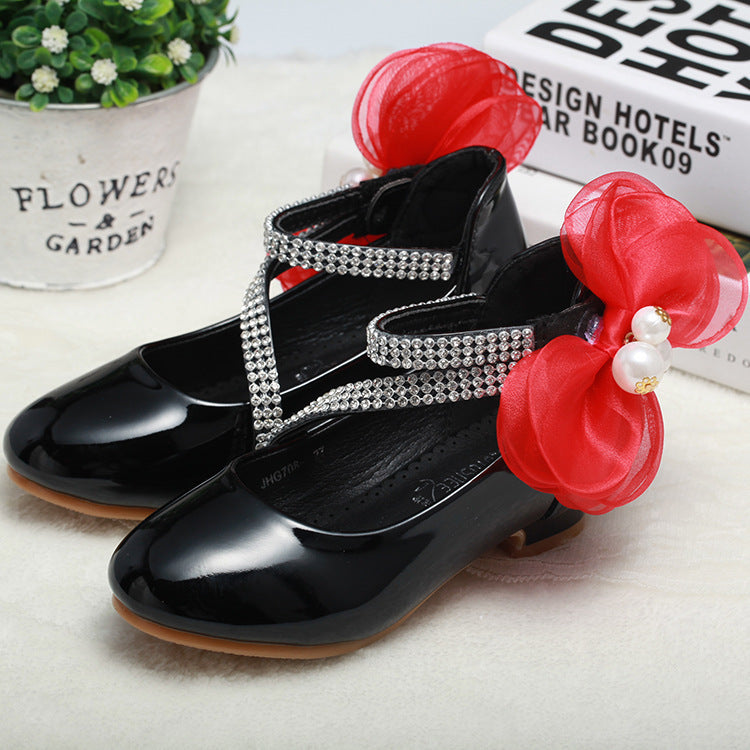 Little Heeled Big Kids Princess Shoes