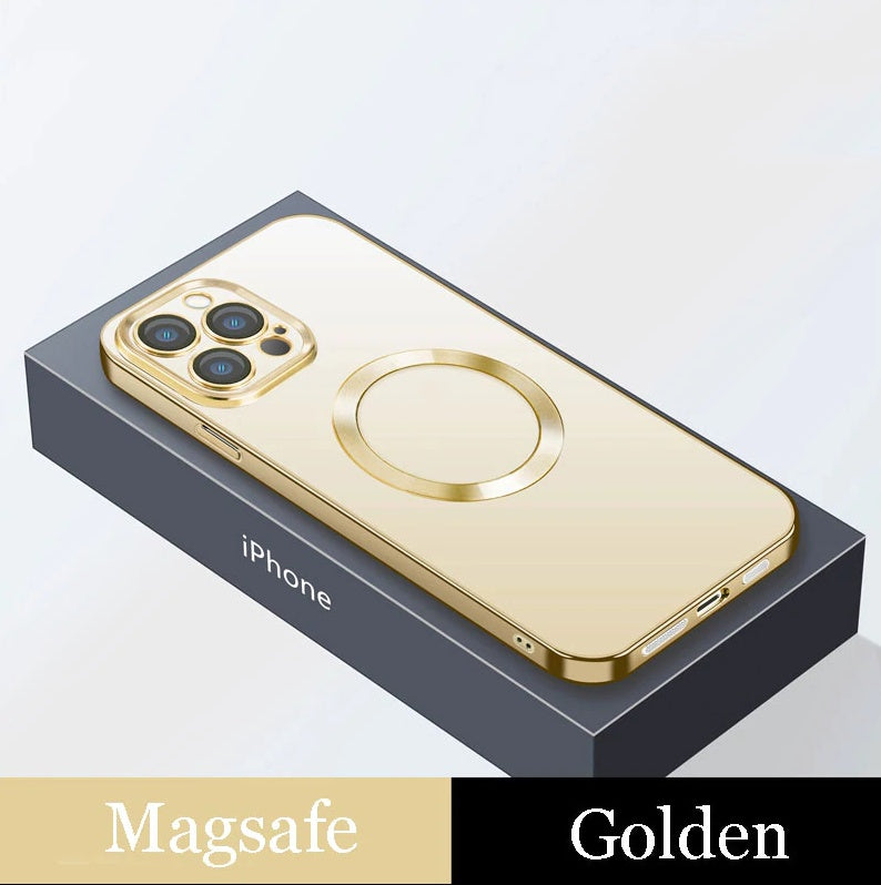 Electroplating Dust Net Mobile Phone Case