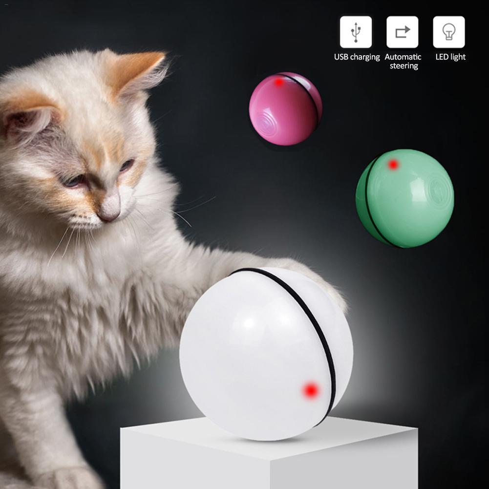 LED Laser Electronic Rolling Cat Toy Ball – Fun & Interactive Pet Playtime!  LED Laser Electronic Rolling Pet Funny Cat Toy Ball - JumoShop