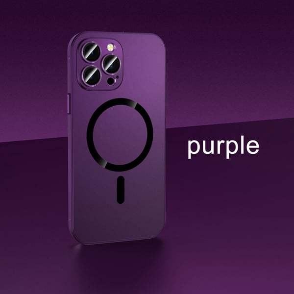 Aluminum Alloy Frame - Glass Protective Case Phone Case