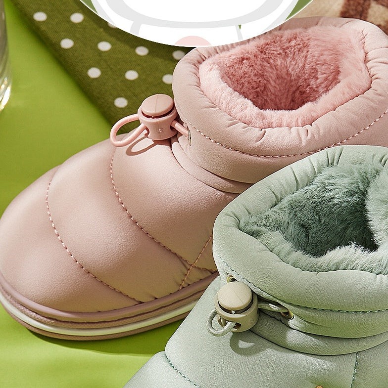 Comfy Warm Drag Bag Shoes -Boy And Girl