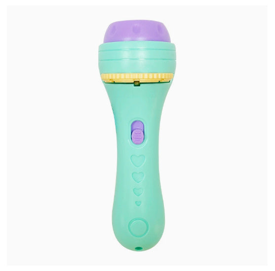 Cartoon Projection Flashlight - 80 Patterns Creative Children Flashlight Toy Projector Baby Toys Bedtime Story Book