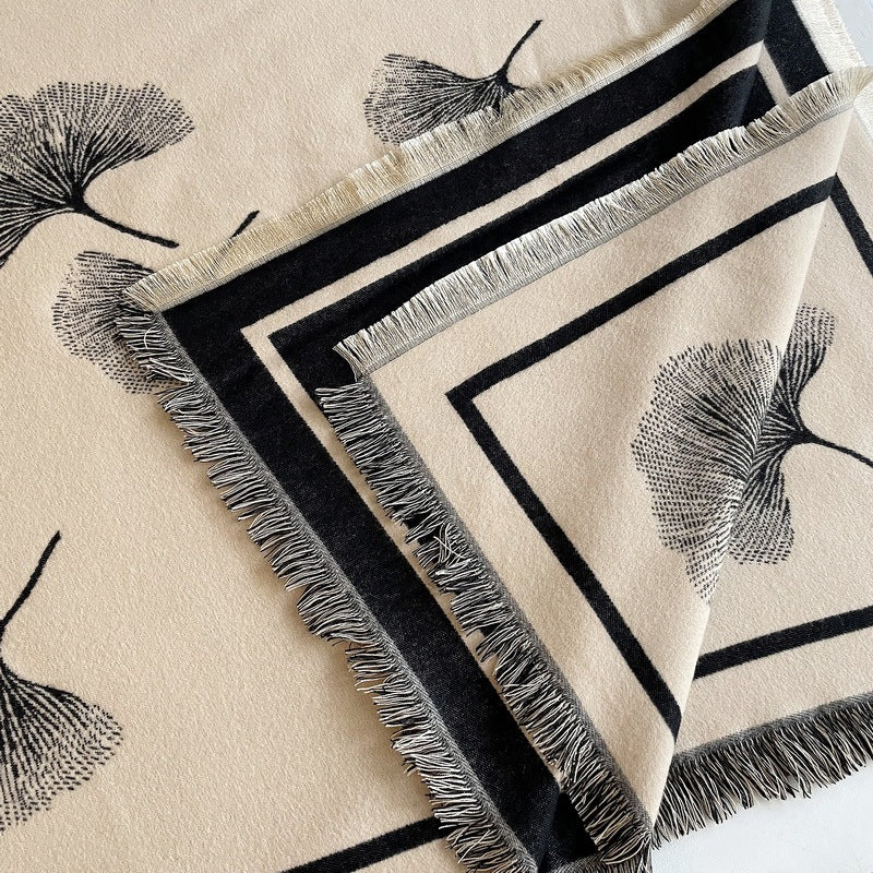 Multifunctional Air Conditioning Shawl Blanket Scarf  Neck warmer Cashmere Scarf - JumoShop