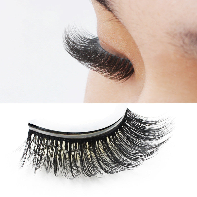 3D False Eye lashes Extension - Reusable Self-Adhesive Natural Curly Adhesive Eye lashes Makeup Tools
