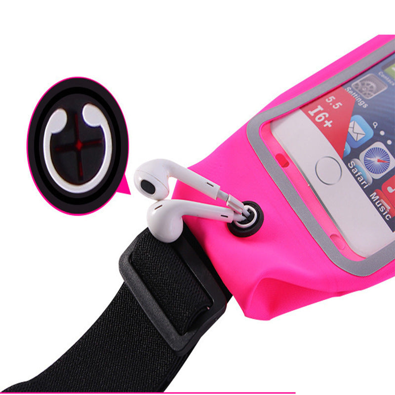 Touch Screen Clear Phone Waist Bag For Running Sports