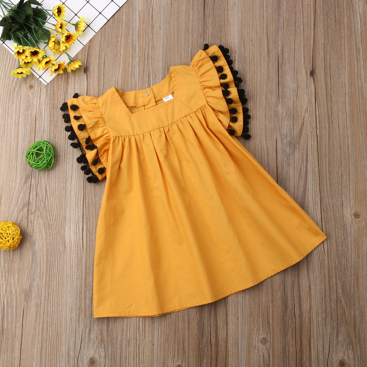 Baby Sleeveless Dress - Kids Girls Dress