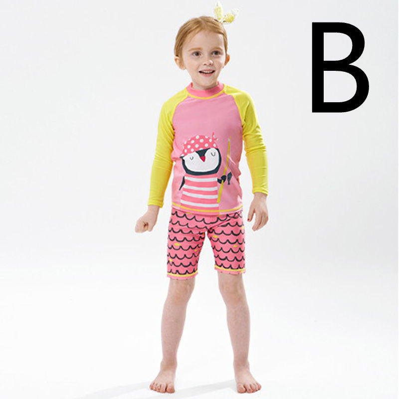 Children's Swimsuit-  Boys Split Boy Quick-Drying Swimsuit