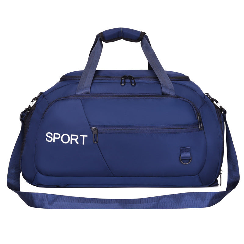 Luggage Bags For Women - Handbag Oxford Men's Fitness Gym Shoulder Bag Waterproof Sports Travel Backpack With Shoes Compartment