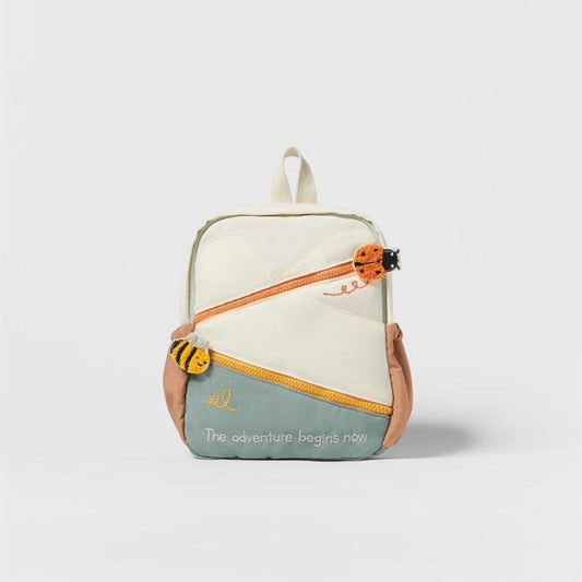 Children's Decorative Color Matching Shoulders Bag