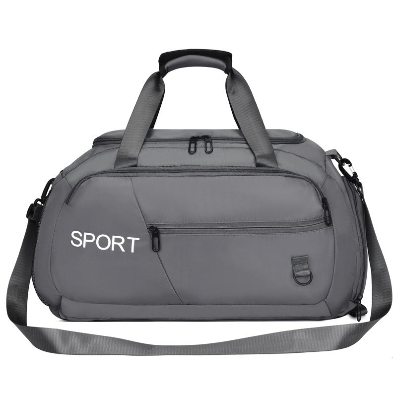 Luggage Bags For Women - Handbag Oxford Men's Fitness Gym Shoulder Bag Waterproof Sports Travel Backpack With Shoes Compartment