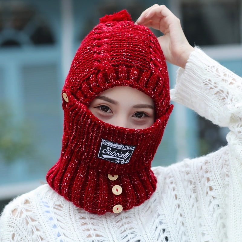 Wool Fleece Lei Feng Hat - Windproof And Warm Winter Body Keep Warm