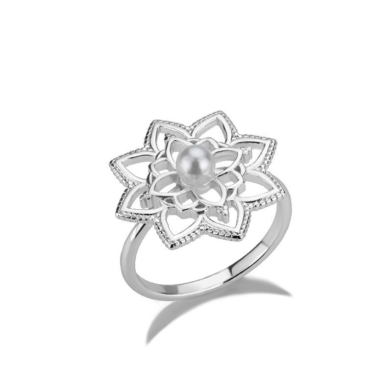 Women's Stainless Steel Rings - Vintage Golden Rings