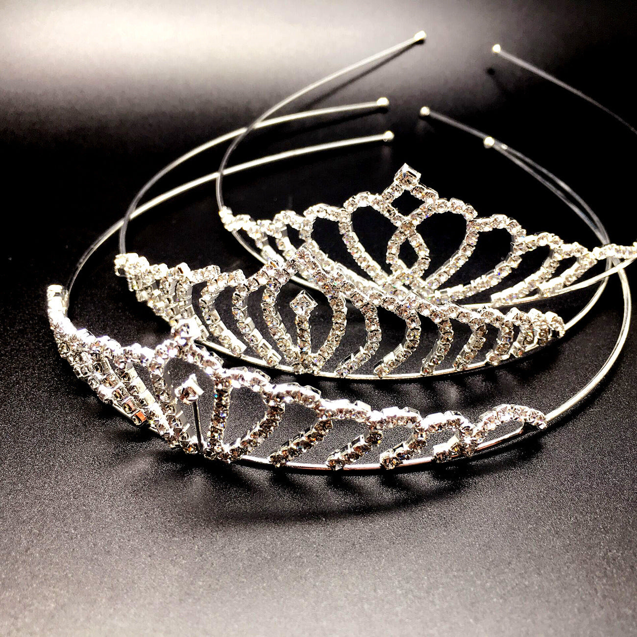 Shiny Mini Full Rhinestones Hair Accessories