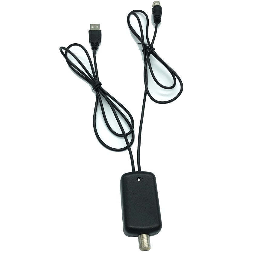 Low Noise Easy Installation HDTV TV Antenna Amplifier - Signal Booster Antenna Adapter