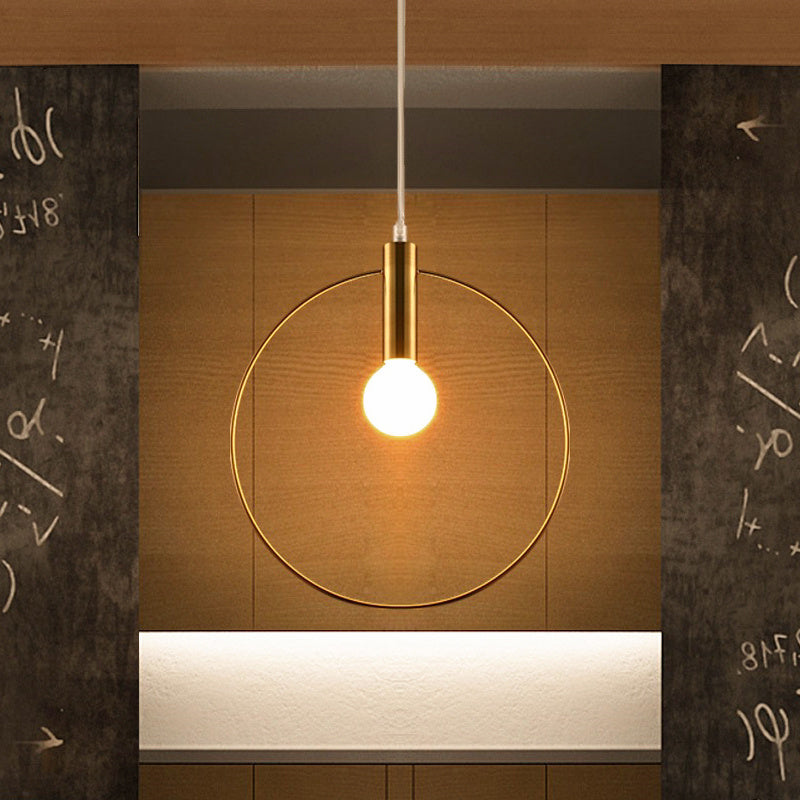 Simple Wrought Iron Post-modern Chandelier