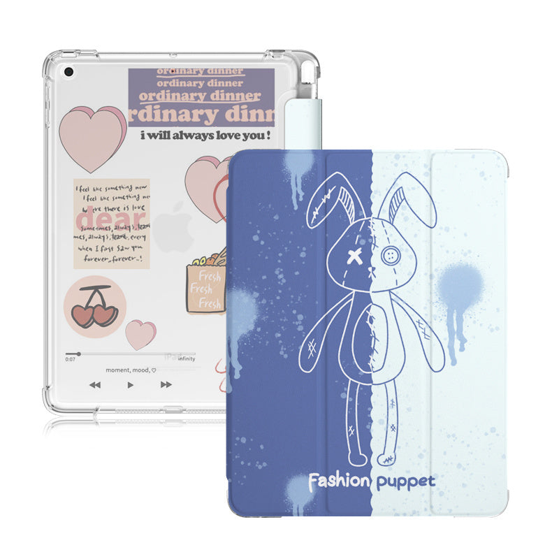 Silicone Covered Flat Shell Compatible with Apple