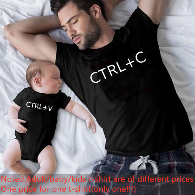 Family Matching Clothes - Father and Son T-shirt