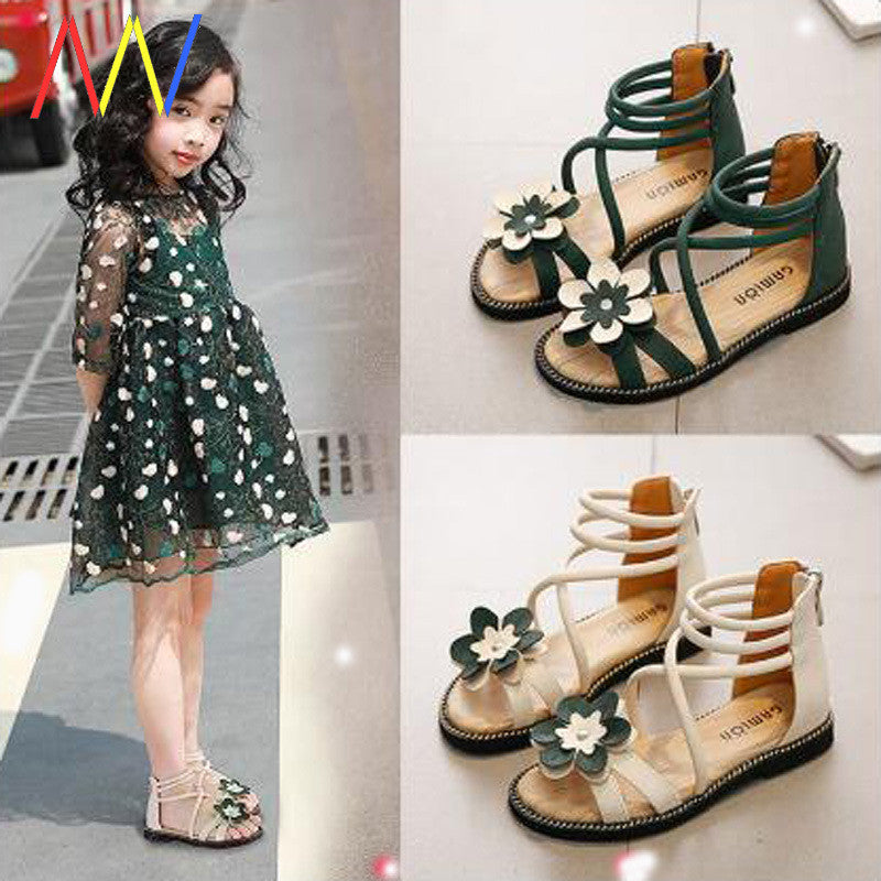 Stylish Summer Girls Sandals - Beach Casual Sandals