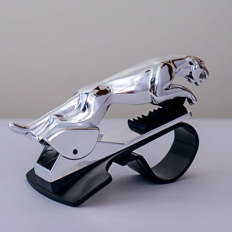Car-Accessories Phone-Holder Stand - Cellphone Adjustable Jaguar-Design 360-Degree