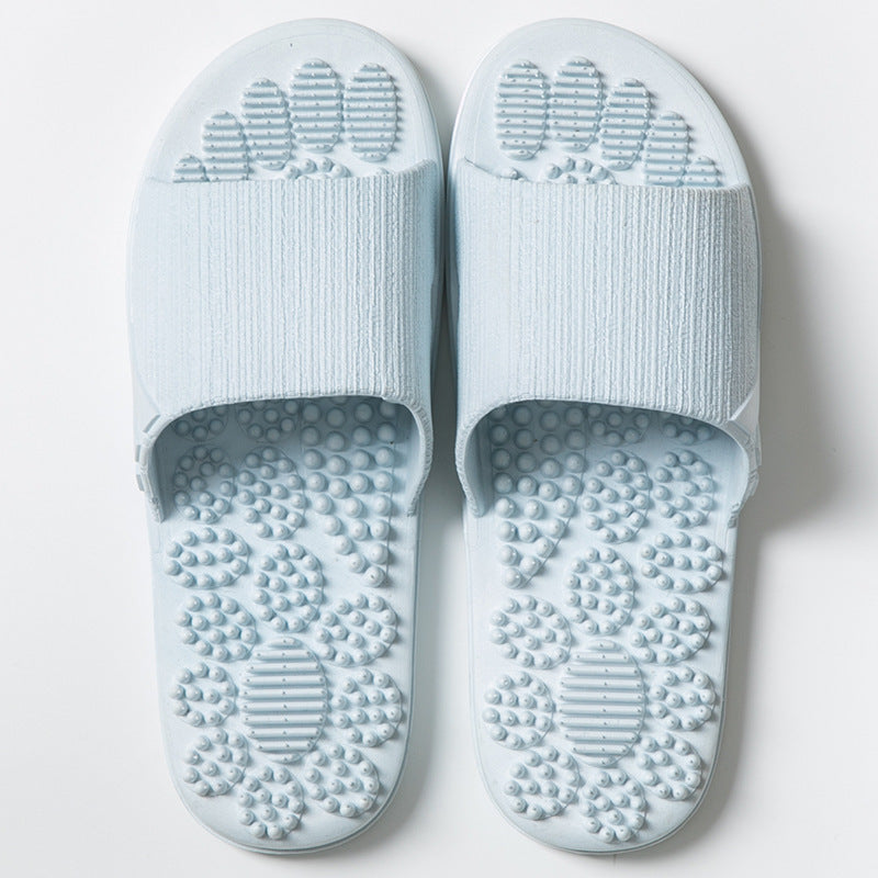 Reflexology Foot Massage Slippers -- Bath Slippers Tension Relief Acupuncture Feet Massager Household Slipper Foot Health Care