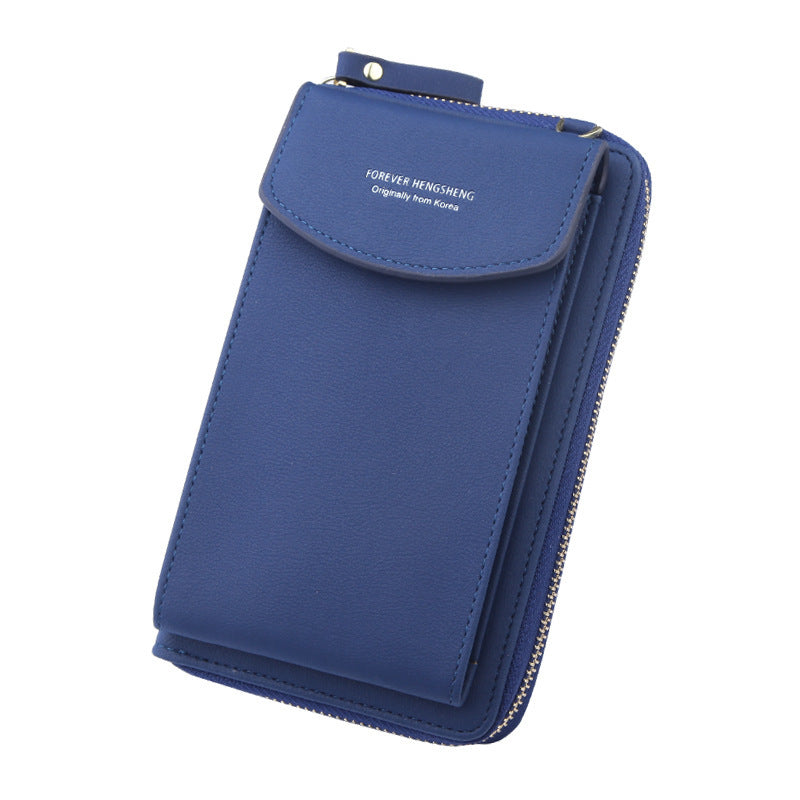 Mobile Phone Bag Zipper - Women Diagonal Bag