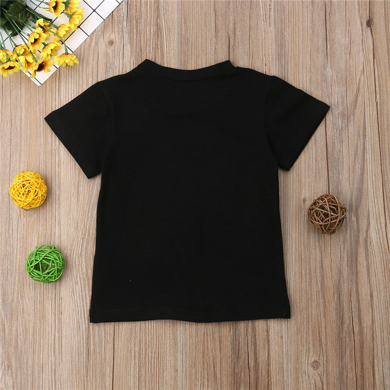 Children's Printed T-shirt - Big Sis & Lil Bro T-Shirt